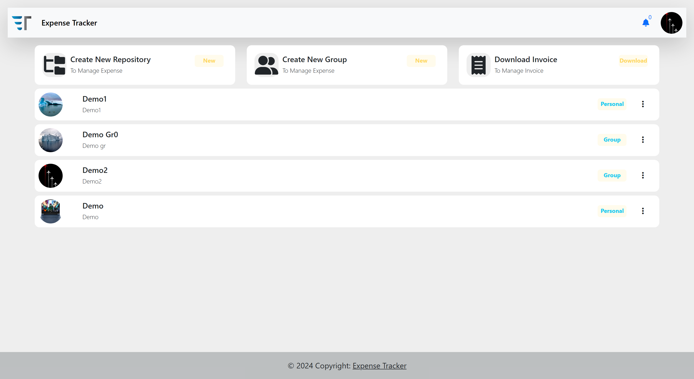Expense Tracker